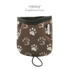 Firedog QuickReward vrecko na maškrty nylon Labky hnedé Firedog QuickReward vrecko na maškrty nylon Labky hnedé