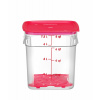 Nádoba na potraviny CamSquares Fresh Pro, Cambro, 7,6L, Priehľadná, 229x229x(H)243mm Nádoba na potraviny CamSquares Fresh Pro, Cambro, 7,6L, Priehľadná, 229x229x(H)243mm