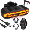 ZADNÉ SVETLO NA BICYKEL LED SMEROVKY ALARM ZVUK 6 REŽIMOV 1500MAH +DIAĽKOVÉ OVLÁDANIE ZADNÉ SVETLO NA BICYKEL LED SMEROVKY ALARM ZVUK 6 REŽIMOV 1500MAH +DIAĽKOVÉ OVLÁDANIE