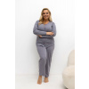 Pohodlné pyžamo pre plnoštíhly model 221198 Forever Pink Xl Pohodlné pyžamo pre plnoštíhly model 221198 Forever Pink Xl