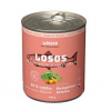 Louie Dog konz. Losos s rakyt.špenátem,prebiotiky 800g Louie Dog konz. Losos s rakyt.špenátem,prebiotiky 800g