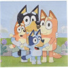 Papierové obrúsky 33x33cm 10ks Bluey - Cakesicq Papierové obrúsky 33x33cm 10ks Bluey - Cakesicq