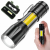 BATERKA LED COB 10W, AKUMULÁTOROVÁ, HLINÍKOVÁ, ČIERNA BATERKA LED COB 10W, AKUMULÁTOROVÁ, HLINÍKOVÁ, ČIERNA