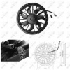 Ventilátor chladenia motora NRF 47702 Ventilátor chladenia motora NRF 47702