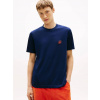 Tommy Hilfiger pánske modré tričko MW0MW43066DCC L Tommy Hilfiger pánske modré tričko MW0MW43066DCC L
