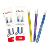 KnitPro Zing vymeniteľné ihlice na pletenie 13cm KnitPro Zing vymeniteľné ihlice na pletenie 13cm