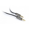 Kabel GEMBIRD přípojný jack 3,5mm M/M, PREMIUM QUALITY, pozlacený, 1m CCAP-444-1M Kabel GEMBIRD přípojný jack 3,5mm M/M, PREMIUM QUALITY, pozlacený, 1m CCAP-444-1M