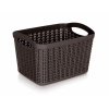 BRILANZ Košík ratanový 21 x 16 x 13,8 cm, 3,3 l, hnedý BRILANZ Košík ratanový 21 x 16 x 13,8 cm, 3,3 l, hnedý
