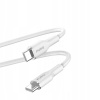 PURO Soft nabíjací a dátový kábel USB-C / USB-C pre iPhone / iPad / AirPods - 1,5 m - biely PUUSBCUSBCICONWHI PURO Soft nabíjací a dátový kábel USB-C / USB-C pre iPhone / iPad / AirPods - 1,5 m - biely PUUSBCUSBCICONWHI