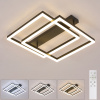 LED STROPNÉ SVIETIDLO ČIERNE ŠTVORCOVÉ MODERNÉ S DIAĽKOVÝM OVLÁDANÍM DO OBÝVAČKY 42W LED STROPNÉ SVIETIDLO ČIERNE ŠTVORCOVÉ MODERNÉ S DIAĽKOVÝM OVLÁDANÍM DO OBÝVAČKY 42W