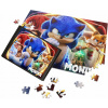 Puzzle SONIC 3 Ježko Personalizované s nápisom menom A3 252 dielikov Puzzle SONIC 3 Ježko Personalizované s nápisom menom A3 252 dielikov
