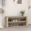 vidaXL Regál na topánky dub sonoma 100x35x45 cm spracované drevo vidaXL Regál na topánky dub sonoma 100x35x45 cm spracované drevo