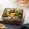GEFU BBQ Small 25 x 21,5 cm - oceľový košík na grilovanie GEFU BBQ Small 25 x 21,5 cm - oceľový košík na grilovanie