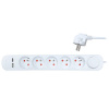 Solight PP152USBC, 5 zásuvkový predlžovací prívod s USB A+C nabíjačkou 2.4A, 3m, 3 x 1mm2, biely, vypínač PP152USBC Solight PP152USBC, 5 zásuvkový predlžovací prívod s USB A+C nabíjačkou 2.4A, 3m, 3 x 1mm2, biely, vypínač PP152USBC