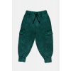 VINTAGE GREEN CARGO PANTS / Detské nohavice 98/104 VINTAGE GREEN CARGO PANTS / Detské nohavice 98/104