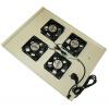 XtendLan XtendLan Ventilace pro stojanové rozvadeče hloubky 800mm, 4x ventilátor, šedá XtendLan XtendLan Ventilace pro stojanové rozvadeče hloubky 800mm, 4x ventilátor, šedá