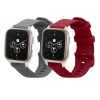 kwmobile řemíneks for Garmin Venu Sq 2 Music / Sq 2 / Vivoactive 6 / Vivoactive 5 řemíneks - 2x Náhradní Silikonový Watch Bands - Smartwatch or Fitness Tracker - šedá / Bordeaux kwmobile řemíneks for Garmin Venu Sq 2 Music / Sq 2 / Vivoactive 6 / Vivoactive 5 řemíneks - 2x Náhradní Silikonový Watch Bands - Smartwatch or Fitness Tracker - šedá / Bordeaux