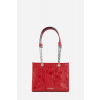 KABELKA KARL LAGERFELD K/SKUARE SP SHINY MONO MD TOTE KLASSIC RED KABELKA KARL LAGERFELD K/SKUARE SP SHINY MONO MD TOTE KLASSIC RED