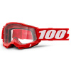 Motokrosové brýle 100% Accuri 2 Barva Enduro černá, čiré plexi Motokrosové brýle 100% Accuri 2 Barva Enduro černá, čiré plexi