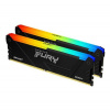 KINGSTON 16GB=2x8GB DDR4 3200MHz Fury Beast CL16 Black RGB KINGSTON 16GB=2x8GB DDR4 3200MHz Fury Beast CL16 Black RGB