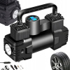 150 PSI Automobilový kompresor 12V 60 l/min LCD displej 4 manometre 150 W 150 PSI Automobilový kompresor 12V 60 l/min LCD displej 4 manometre 150 W