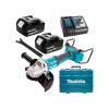 Makita DGA900PT2 Aku uhlová brúska 2x18V, 230mm Makita DGA900PT2 Aku uhlová brúska 2x18V, 230mm
