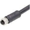 Molex upravený zástrčkový konektor pre senzory - aktory, 1205000228, piny: 4, 1 m, 1 ks; 1205000228 Molex upravený zástrčkový konektor pre senzory - aktory, 1205000228, piny: 4, 1 m, 1 ks; 1205000228
