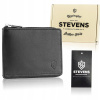 Peňaženka - Stevens Wallet Prírodná koža Čierna 8818 - Pánsky produkt („Calvin Klein Black Dámska peňaženka“ - K)