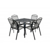 ROJAPLAST Set záhradného nábytku ZWMT-90 záhradný stôl 1 + 4 záhradné stoličky ZWMC-31 ROJAPLAST Set záhradného nábytku ZWMT-90 záhradný stôl 1 + 4 záhradné stoličky ZWMC-31