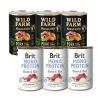 BRIT MONO PROTEIN JAHŇACIE A HNEDÁ RYŽA 3x400g + MONOPROTEÍNOVÉ BRAČOVÉ MÄSO Z WILD FARMU 3x400g BRIT MONO PROTEIN JAHŇACIE A HNEDÁ RYŽA 3x400g + MONOPROTEÍNOVÉ BRAČOVÉ MÄSO Z WILD FARMU 3x400g