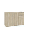 Casarredo EASY kombinovaná komoda nízka 3D2S, dub Sonoma Casarredo EASY kombinovaná komoda nízka 3D2S, dub Sonoma