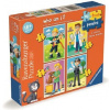 RAVENSBURGER Moje prvé puzzle Uhádneš kto som? 4v1 2,3,4,5 dielov RAVENSBURGER Moje prvé puzzle Uhádneš kto som? 4v1 2,3,4,5 dielov