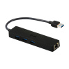 i-tec USB 3.0 SLIM HUB 3 Port With Gigabit LAN i-tec USB 3.0 SLIM HUB 3 Port With Gigabit LAN