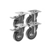 Otočné kolieska – sada 4 ks Malatec 22537 Otočné kolieska – sada 4 ks Malatec 22537