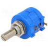 Potenciometer axiálny viacotáčkový 10kΩ 2W ±5% 6,35mm IP40 Potenciometer axiálny viacotáčkový 10kΩ 2W ±5% 6,35mm IP40