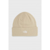 Čiapka The North Face béžová farba, Čiapka The North Face béžová farba,