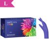 Nitrilové rukavice Soft Care VIVID BLUE 100 ks L Nitrilové rukavice Soft Care VIVID BLUE 100 ks L