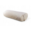 Prírodný bavlnený valec - valček s pohánkovými šupkami, valec na jogu, bolster Prírodný bavlnený valec - valček s pohánkovými šupkami, valec na jogu, bolster