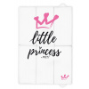 Cestovná prebaľovacia podložka, mäkká, Little Princess, Nellys, 60x40cm, biela, ružová Cestovná prebaľovacia podložka, mäkká, Little Princess, Nellys, 60x40cm, biela, ružová