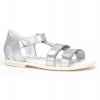 Dievčenské sandále BARTEK bielo-strieborné veľ. 35 Dievčenské sandále BARTEK bielo-strieborné veľ. 35