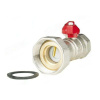 Ottone Gulový ventil 1 palec s polovicnou skrutkou pre cerpadlo 6/4 palca s integrovaným spätným ventilom (OT080103) Ottone Gulový ventil 1 palec s polovicnou skrutkou pre cerpadlo 6/4 palca s integrovaným spätným ventilom (OT080103)