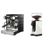 Rocket Espresso Appartamento TCA, black/black + Eureka Mignon Silenzio 55, BL white Rocket Espresso Appartamento TCA, black/black + Eureka Mignon Silenzio 55, BL white