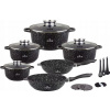 Sada hrncov 17ks Zilner čierna Sada hrncov 17ks Zilner čierna
