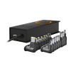 SOLIGHT Univerzálny zdroj pre notebooky 90W, 16 koncoviek, automatický SOLIGHT Univerzálny zdroj pre notebooky 90W, 16 koncoviek, automatický