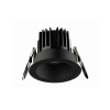 LED vestavné bodové svítidlo IRIS | černé | kruhové | Ø80mm | IP54 | 12W | 230V | přepínatelné CCT - IRIS Ø80mm - Fázové stmívání LED vestavné bodové svítidlo IRIS | černé | kruhové | Ø80mm | IP54 | 12W | 230V | přepínatelné CCT - IRIS Ø80mm - Fázové stmívání