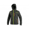 CXS NORFOLK Pánska pracovná bunda čierna s HV žlto / oranžovými doplnkami M 123010981693 CXS NORFOLK Pánska pracovná bunda čierna s HV žlto / oranžovými doplnkami M 123010981693
