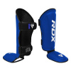 RDX T1 Black Shin Instep Guards BLUE/WHITE - M RDX T1 Black Shin Instep Guards BLUE/WHITE - M