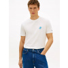 Tommy Hilfiger pánske biele tričko MW0MW43066YBL XXL Tommy Hilfiger pánske biele tričko MW0MW43066YBL XXL