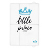 Cestovná prebaľovacia podložka, mäkká, Little Prince, Nellys, 60x40cm, biela, modrá Cestovná prebaľovacia podložka, mäkká, Little Prince, Nellys, 60x40cm, biela, modrá