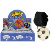 Lopta na gumičke na zápästie futbalová lopta 6 cm MEGA CREATIVE 553054 Lopta na gumičke na zápästie futbalová lopta 6 cm MEGA CREATIVE 553054